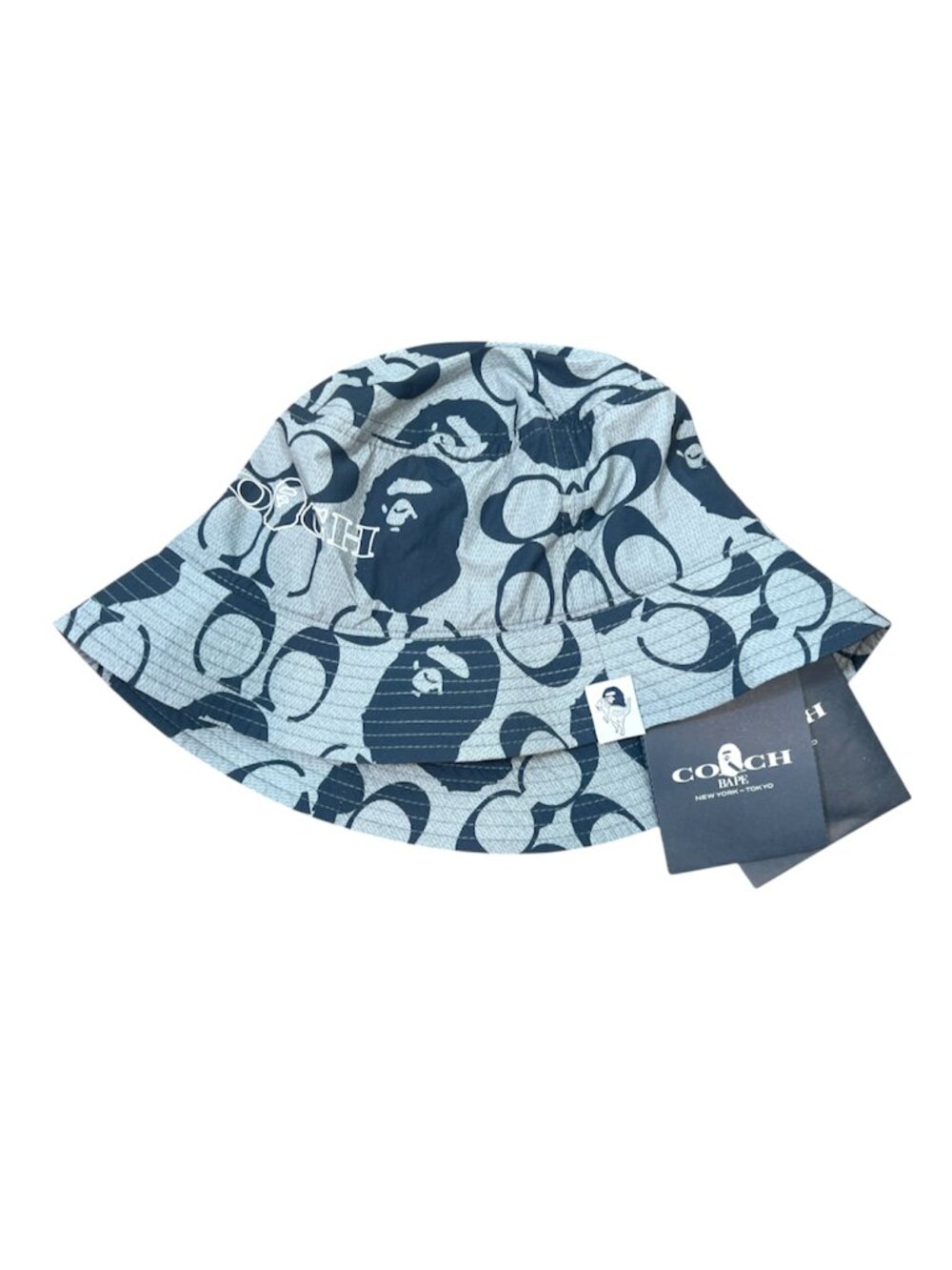 Coach x Bathing Ape Bucket Hat BAPE New $175